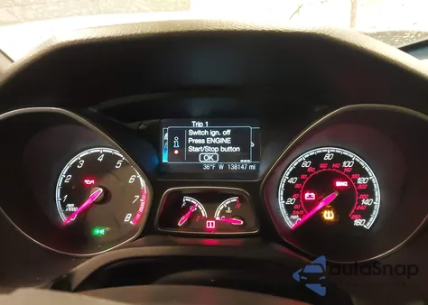 2013 Ford Focus St from USA, damaged, VIN 1FADP3L90DL332104